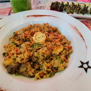 Yakimeshi mixto