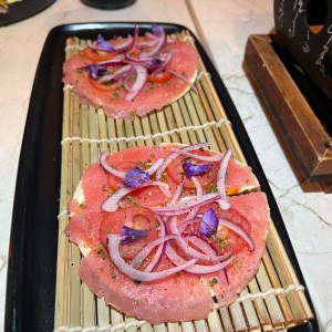 Starters - Tuna Pizza