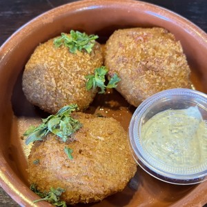 Croquetas de platano maduro 