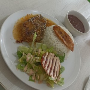 filete de pescado a la ajillo 