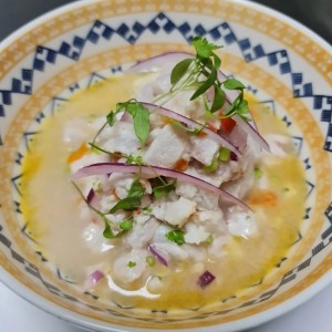 Cebiche canal fish