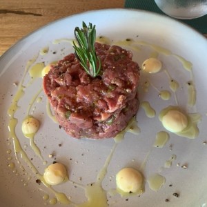 Tartar de carne 