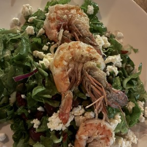 Entradas - Ensalada griega con Langostinos
