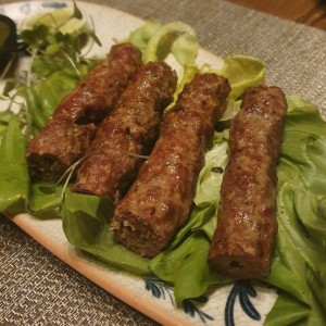 Kebab de cordero