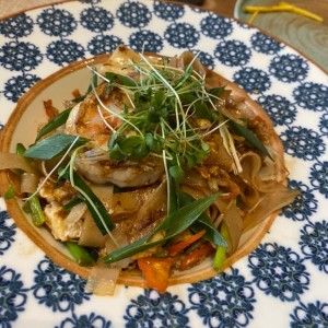 Fideos de Arroz Chino con camarones 