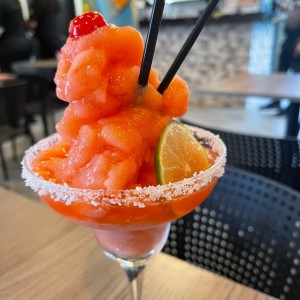 Margarita frozen de fresa 