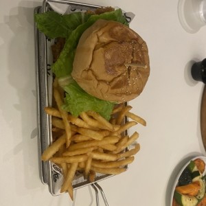 Hamburguesa de Pollo Crispy