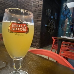 Cerveza chelada 