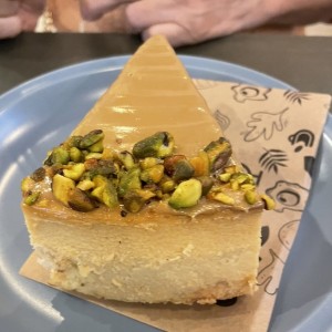 Cheesecake de vasca pistacho 