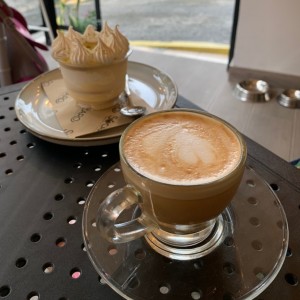 cappuccino y marquesa de limon