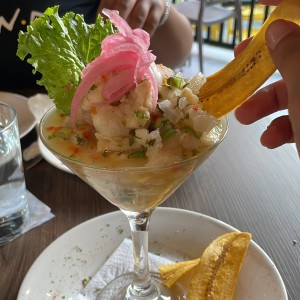 Entradas - Ceviche de Corvina