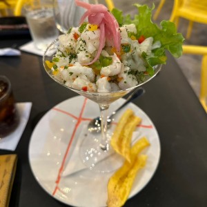 Entradas - Ceviche de Corvina