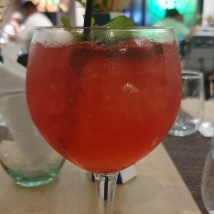 Gin de frutos rojos