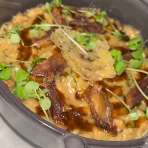 Duck & fungi risotto