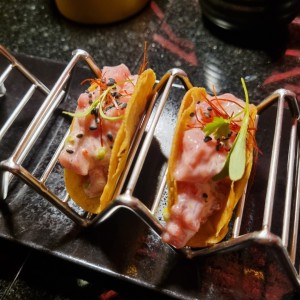 Raw Bar - Tuna Tacos