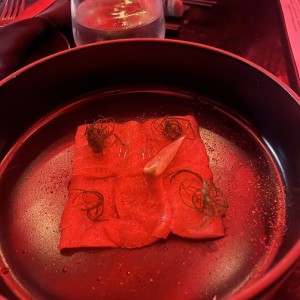 Tiradito de salmon