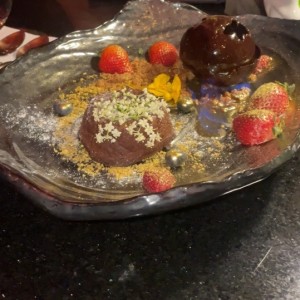 Dessert - FONDANT DE CHOCOLATE