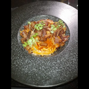 Linguini & Pork Belly