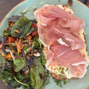 Milanesa de Res con prosciutto 