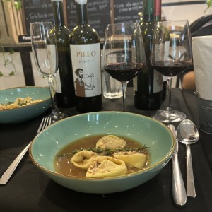 Tortelloni de cordero