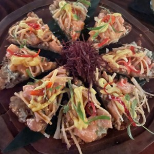 Sushi pizza