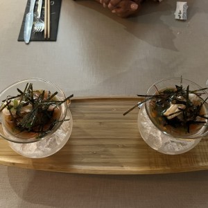 Entradas - Ceviche de Camarones