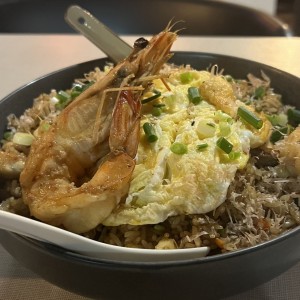 Arroz Oriental con Camarones