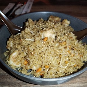 Arroz Oriental con Camarones