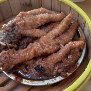 garras de fenix con frijolitos negros