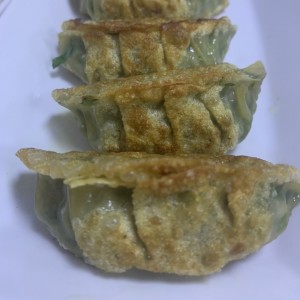 Dumplings de cebollina