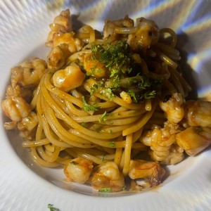 Spaghetti Al Gambero Truffato