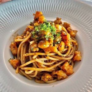 Spaghetti Al Gambero Truffato