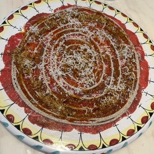 Carpaccio de res