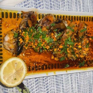 PESCE - Gamberoni alla Griglia