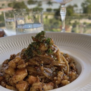 Spaghetti Al Gambero Truffato