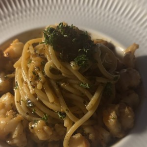 Spaghetti Al Gambero Truffato
