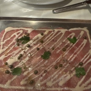 Carpaccio Di Manzo