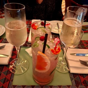 Cocktail y prosecco