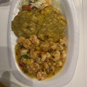 Platillos - Camarones al Ajillo