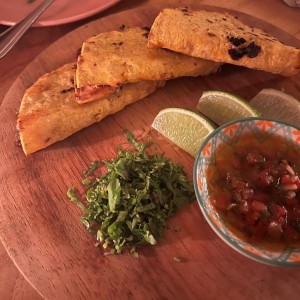 Quesadillas de arrechera