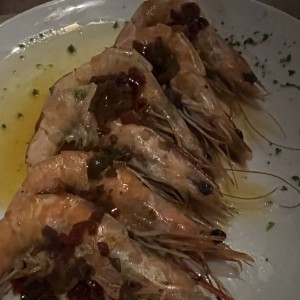 Langostinos a la plancha