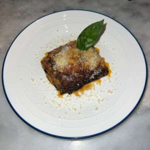 Parmigiana de berenjena 