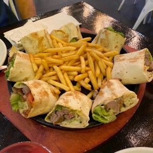 Wrap de carne 