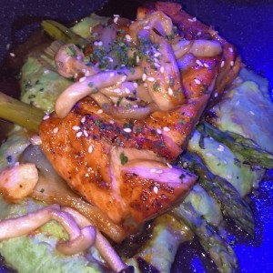 Main Course - Korean Balsamic Salmon