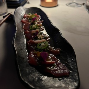 Yuzu Truffle Tiradito. Rico