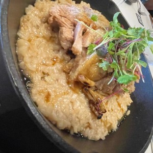 Pato con risotto 