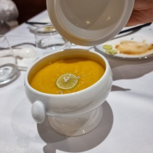 Entrada - Crema de Calabaza