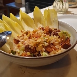 Ensalada de Envidias que se come con la mano