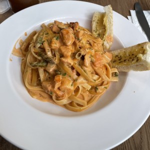 Pasta con mariscos 