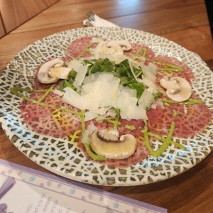 Carpaccios / Carpachos - Carpaccio di Manzo